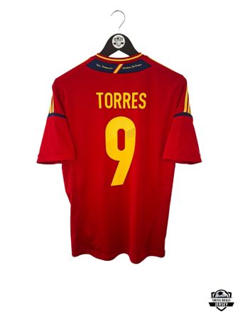 TORRES #9 Original Spain 2012-13 Home Trikot