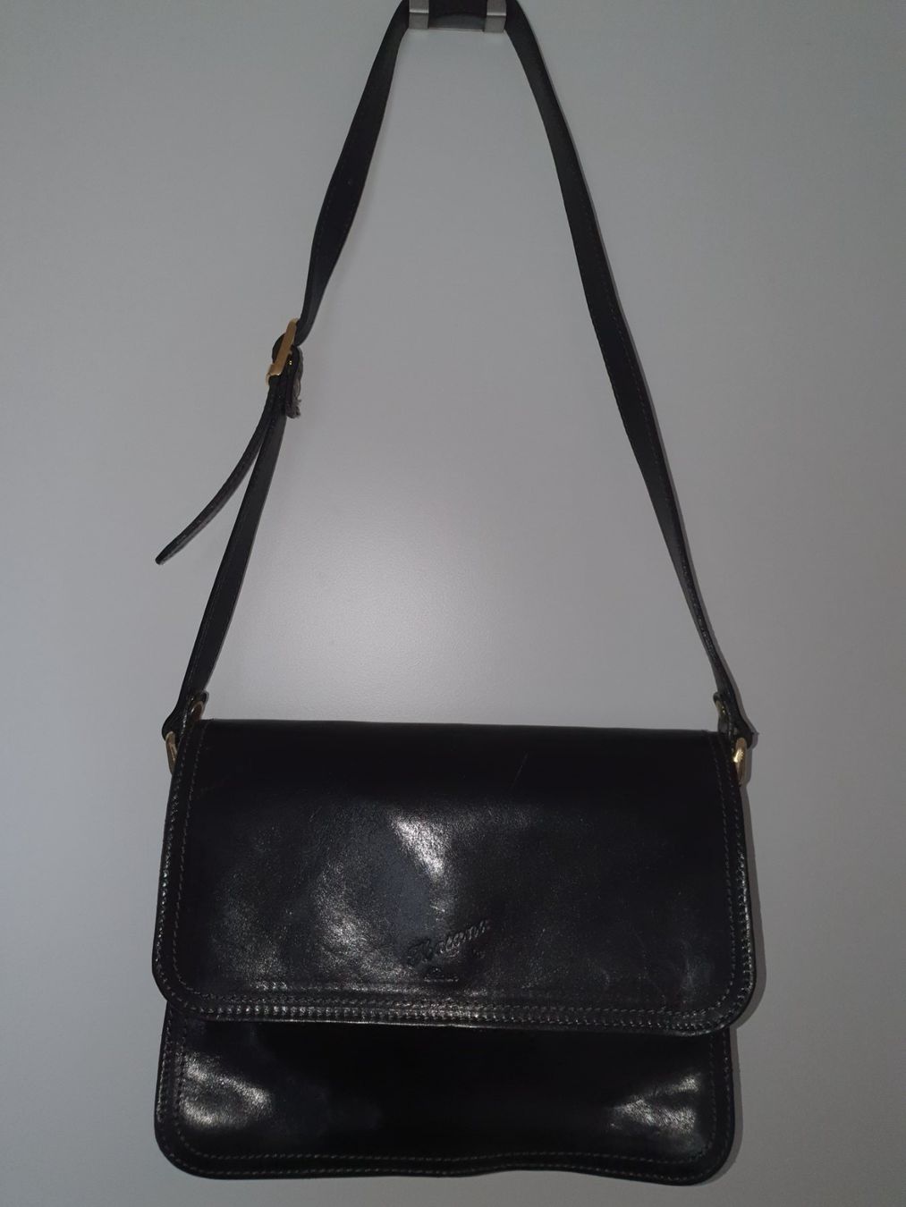 Borse da donna: Sac à main en cuir noir Katana – Usato da boudry venduto da Let_20