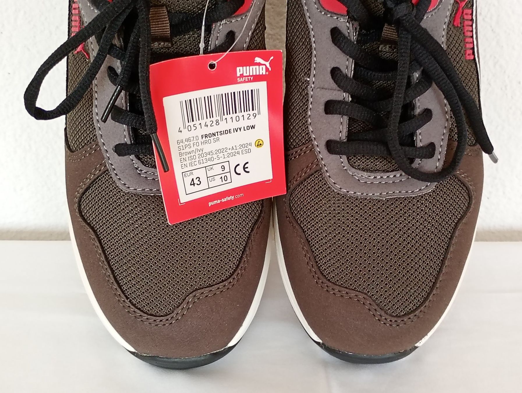 Puma Scarpe da uomo: Puma Frontside Ivy Low S1 Sicherheitschuhe Grösse 43 – Nuovo e nell'imballaggio originale da Möriken AG venduto da Vellas 1