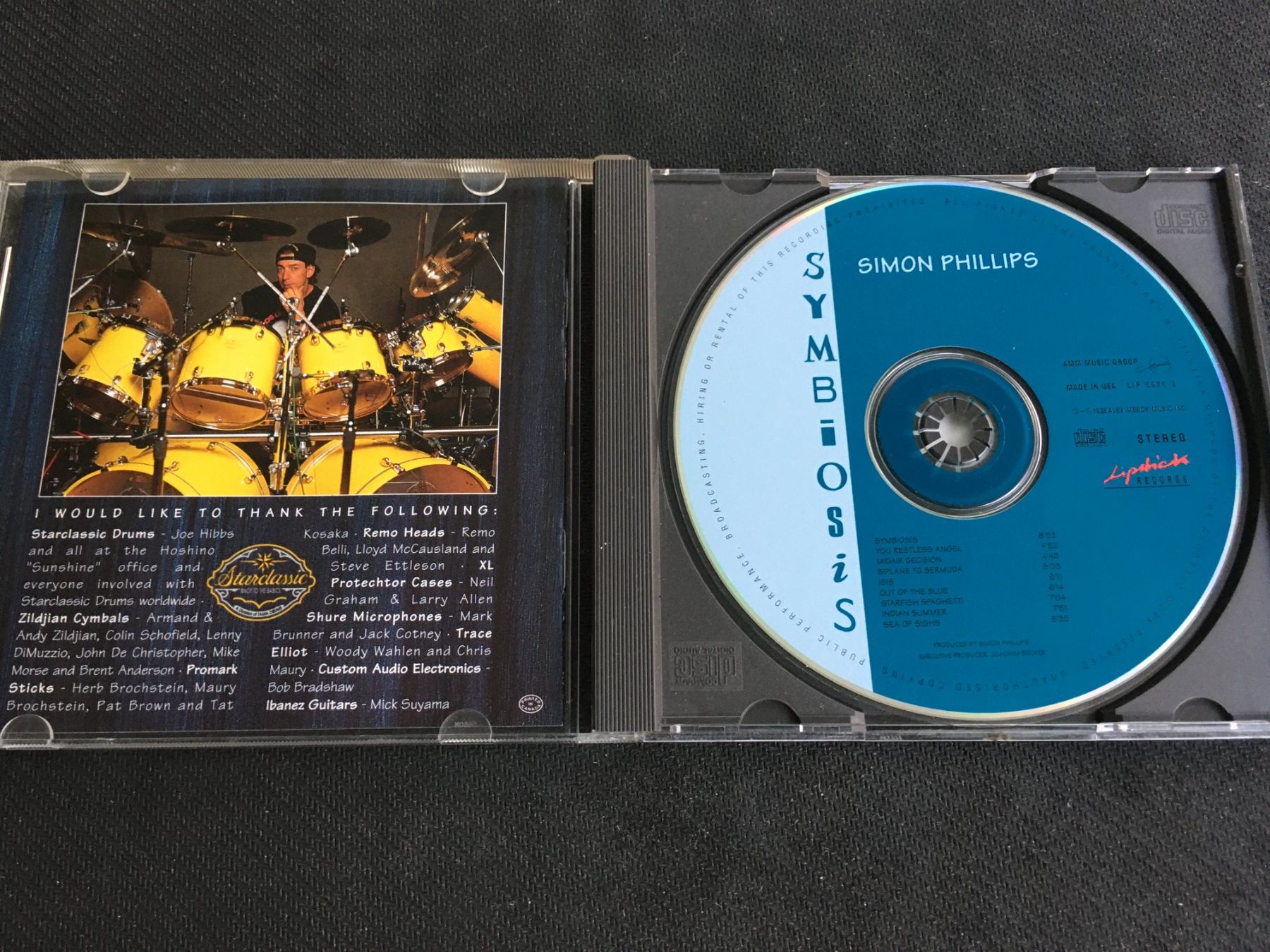CD: Simon Phillips - Symbiosis -CD- – Usato da St.Gallen venduto da MedienJoe 1