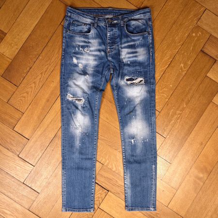 Dsquared2 Distressed Jeans Paint Splatter Gr. 52