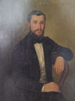 altes gemaltes Porträt