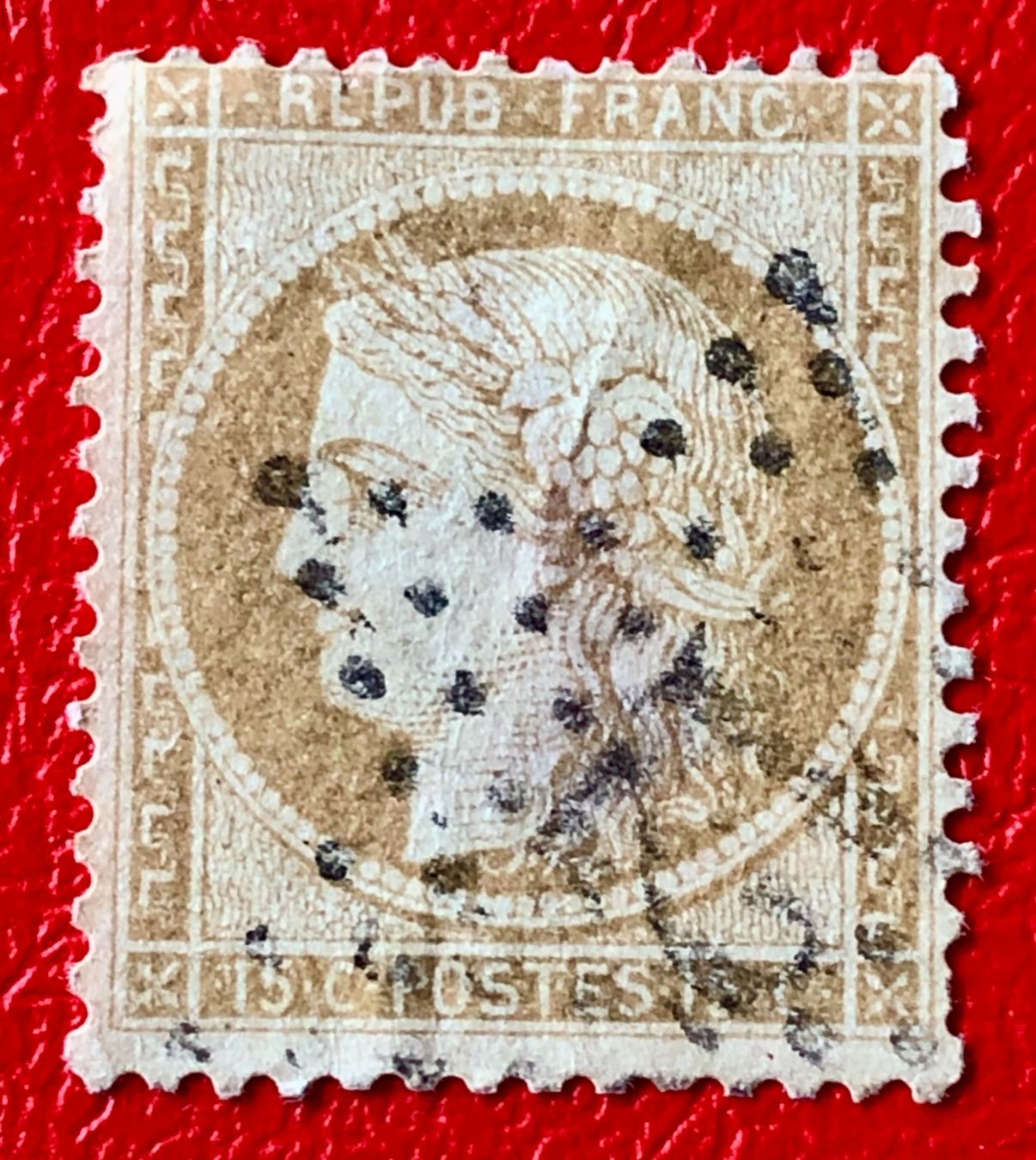 Alle Briefmarken: Briefmarken aus Frankreich Ceres gestempelt  – Gebraucht aus Aarau von Angi-007