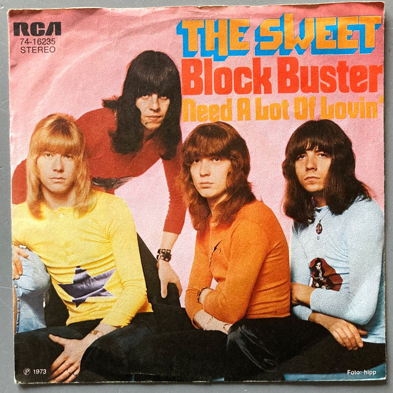 Dischi in vinile: SWEET - BLOCK BUSTER – Usato da Poliez-Pittet venduto da Newtown-Records 1