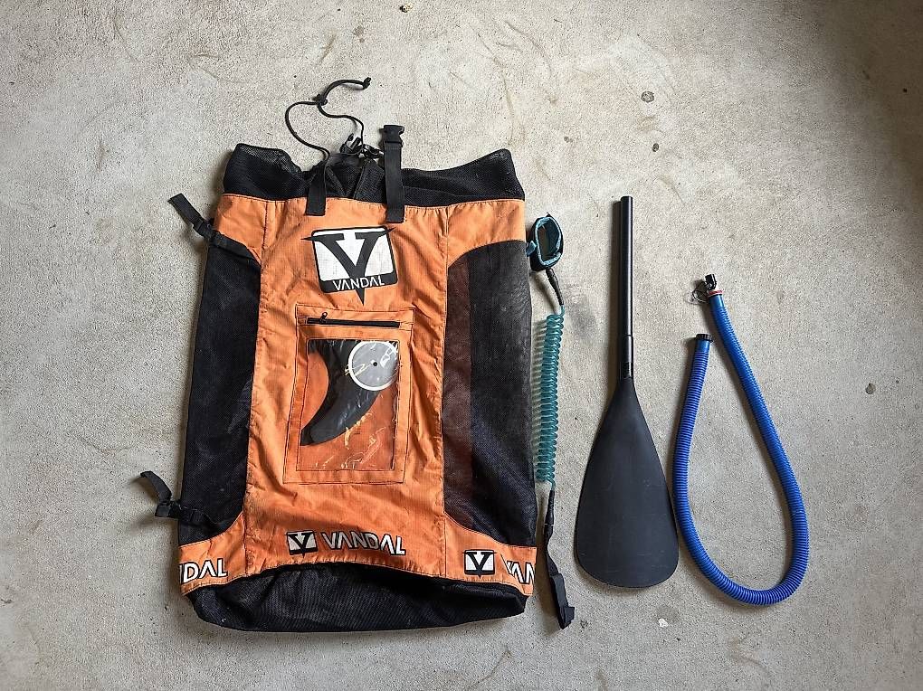 Tavole da surf e di nuoto: SUP Vandal Flow mit Windsurf Option 11'' – Usato da Bärau venduto da JeJeG 4