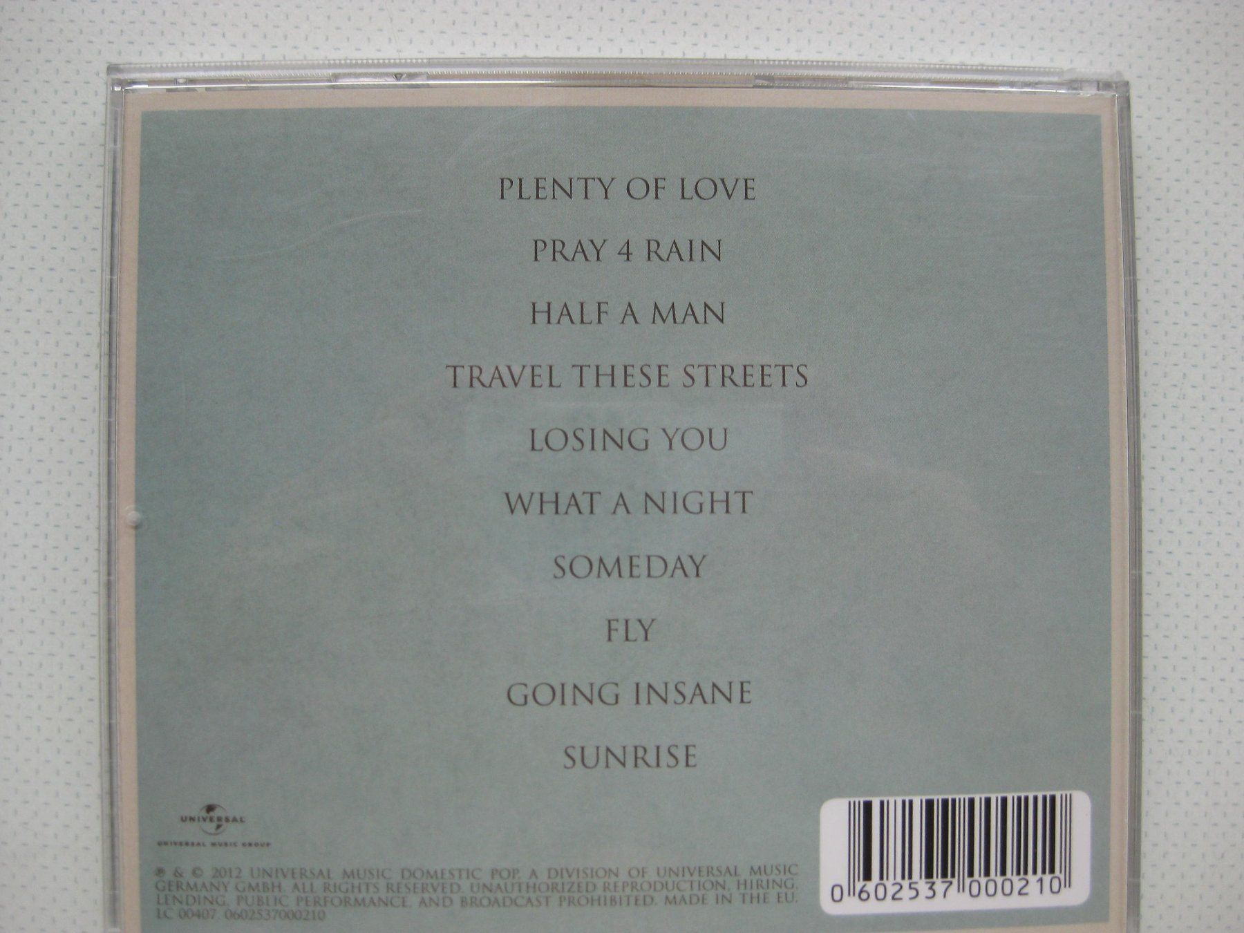 CD: Mic Donet - Plenty of Love – Usato da Wettingen venduto da Licht08 1