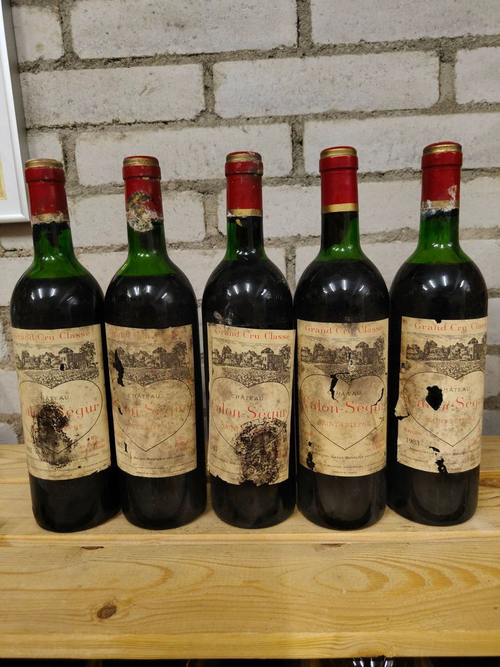 Vins: 5x 1983 Château Calon-Ségur – Neuf (Voir description) à Münchenstein par wusmarino 1