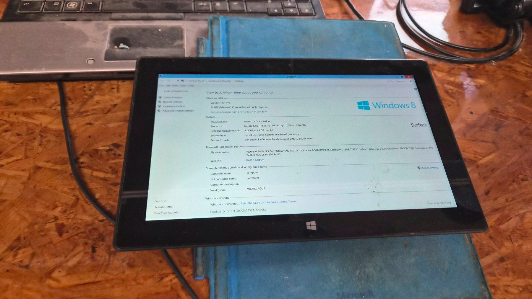 Microsoft Notebook: Microsoft Surface Pro 4 Tablet/Convertible – Usato da Fribourg venduto da Badog 3