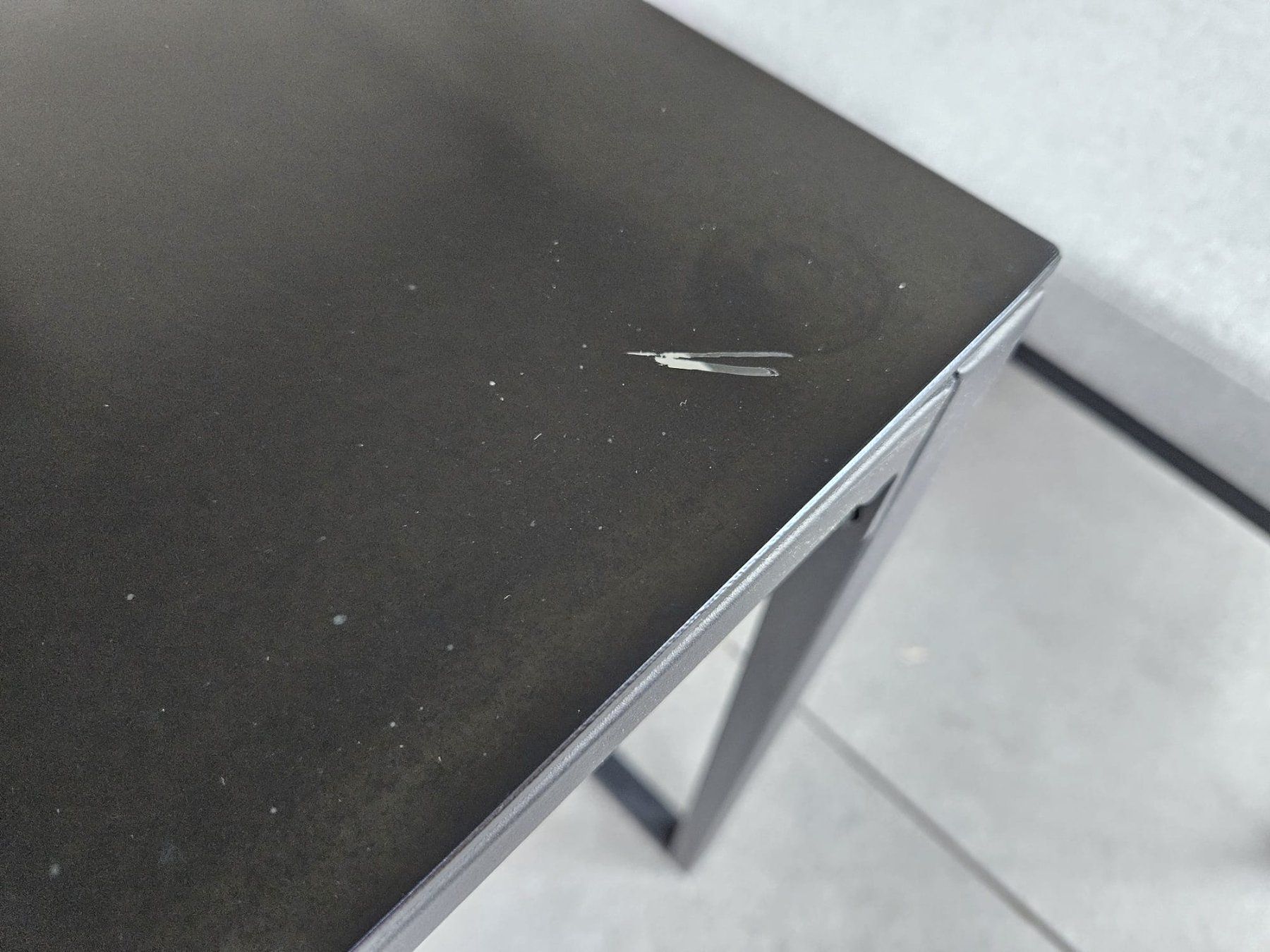 Tavoli: Metall-Tisch mit Glasplatte – Usato da Neuendorf venduto da _nadja__ 3