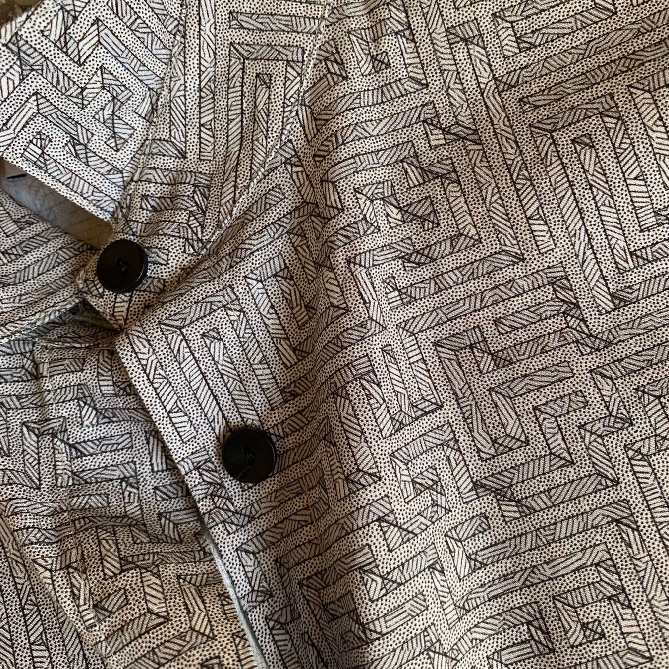 Camicie: RUMOR Labyrinth Hemd 100% Baumwolle Gr S Hemd – Usato da Interlaken venduto da Bona55 4