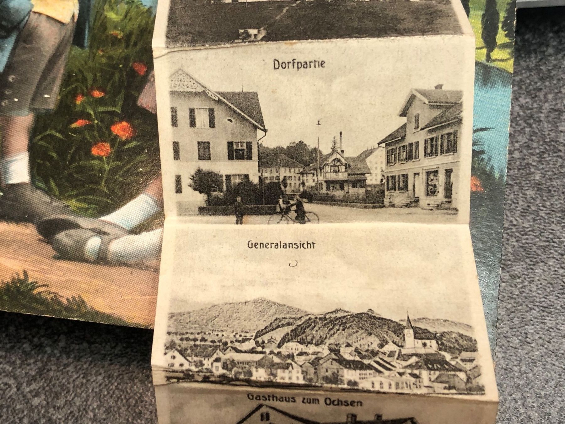 Cartoline postali: 4 alte Ansichtskarten WYLA ZH inkl. Litho & Leporello – Usato da Lufingen venduto da TopAnsichtskarten 8
