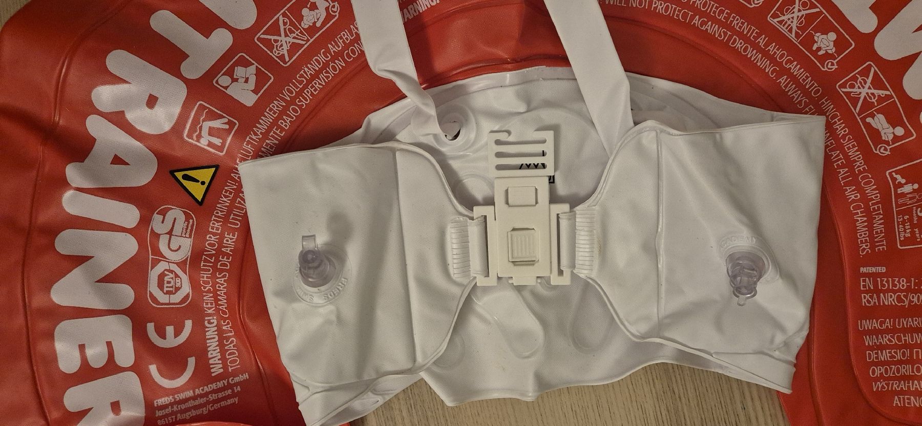 Salvagente: Swimtrainer "Classic" Red Size: 3 months -4 years - Like New – Usato da Bern venduto da micheljo 4