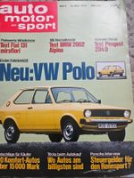 AMS 6/75 VW Polo Golf Alpina 2002 Peugeot 204 D Fiat 131 xa