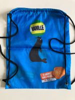 Sac à cordon bleu avec motif phoque vanille, neuf!