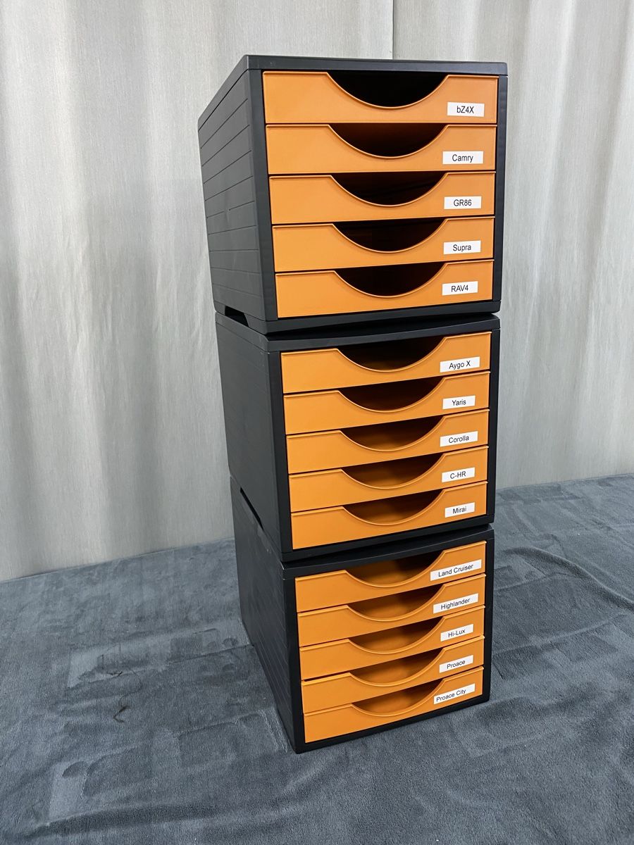 Sistemi di archiviazione: 3 Schubladenboxen  – Usato da Hägglingen venduto da Karin0802 2