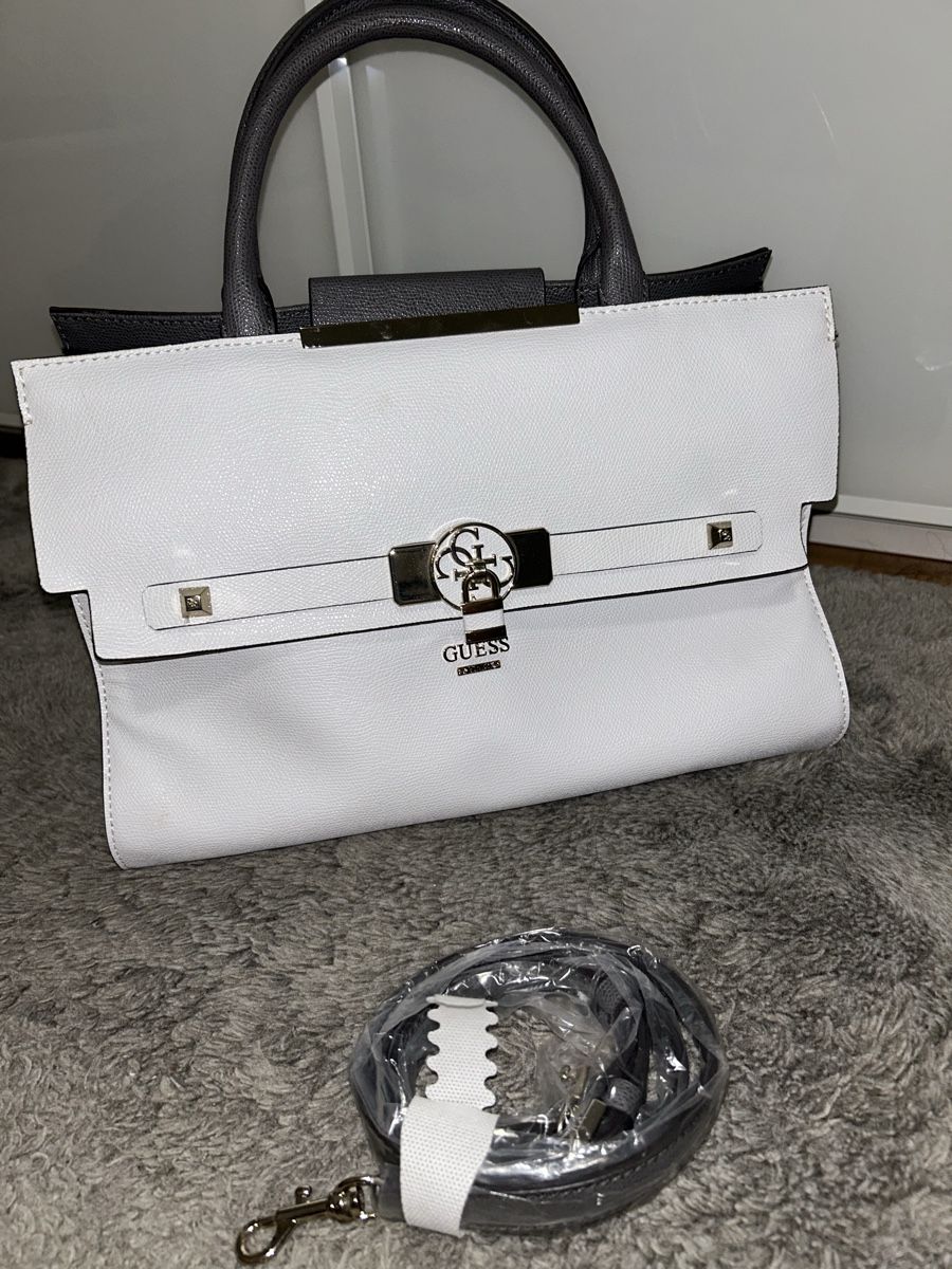 Guess Borse da donna: Weisse Guess Tasche – Nuovo (secondo la descrizione) da Bülach venduto da mil_spx7