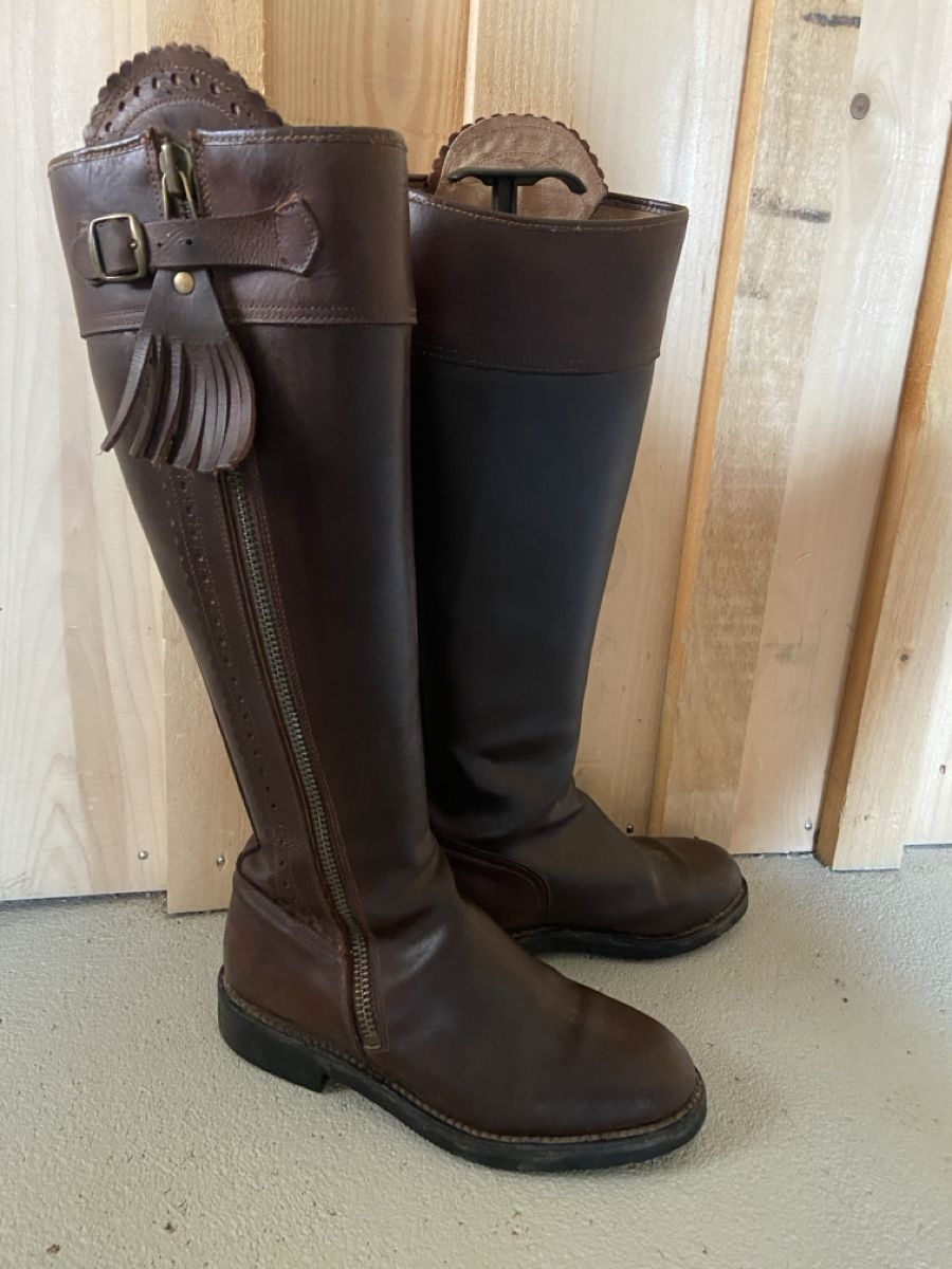 Sattel & Sattelzubehör: Spanische Reitstiefel Grösse 38 – Gebraucht aus Lützelflüh-Goldb von Cashew8 1