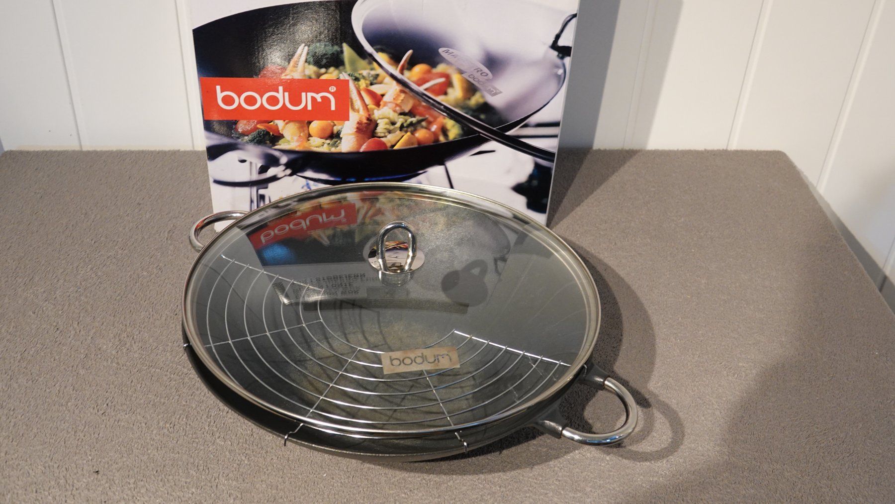 Gusseisen WOK Bodum (Gebraucht) in Niederrohrdorf für CHF 35 – mit