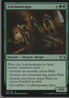 TCG Magic The Gathering  MTG DE SNC 141 FOIL Aufräumtrupp