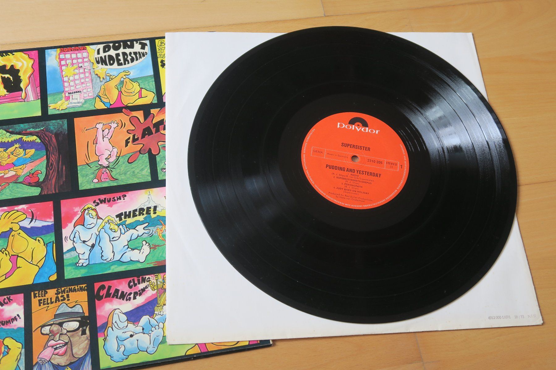 Vinyles: Supersister - Pudding and Yesterday – D'occasion à Thun par Karibu70 3