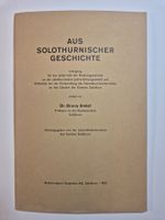 aus Solothurnischer Geschichte Dr. Bruno Amiet 1943