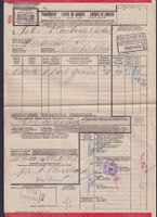 Erstklassiger FRACHTBRIEF 1942 +Eisenbahmarke von WILA (ZH)