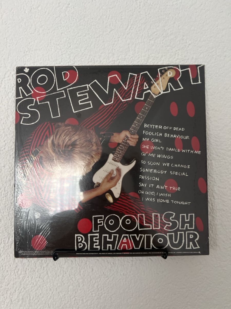 Dischi in vinile: Rod Stewart Foolish Behaviour LP Vinyl Platte – Usato da Umiken venduto da mar_p7n9 1
