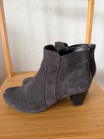 Stiefeletten dunkelgrau Wildleder 39 guter Zustand