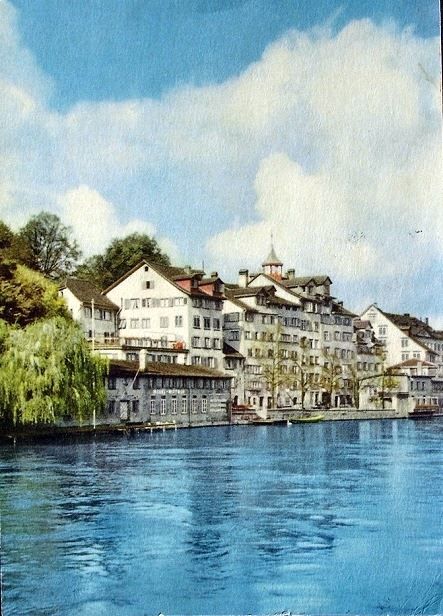 Ansichtskarten: ZÜRICH Schipfe – Gebraucht aus Jona von philajona