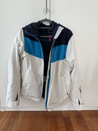 Peak Performance Ski Jacke weiss / blau Hipe Core +