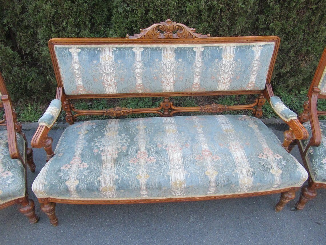Divani: K.u.K. Polstergarnitur Sessel Couch antik – Usato da Flums venduto da Flumsantik 2