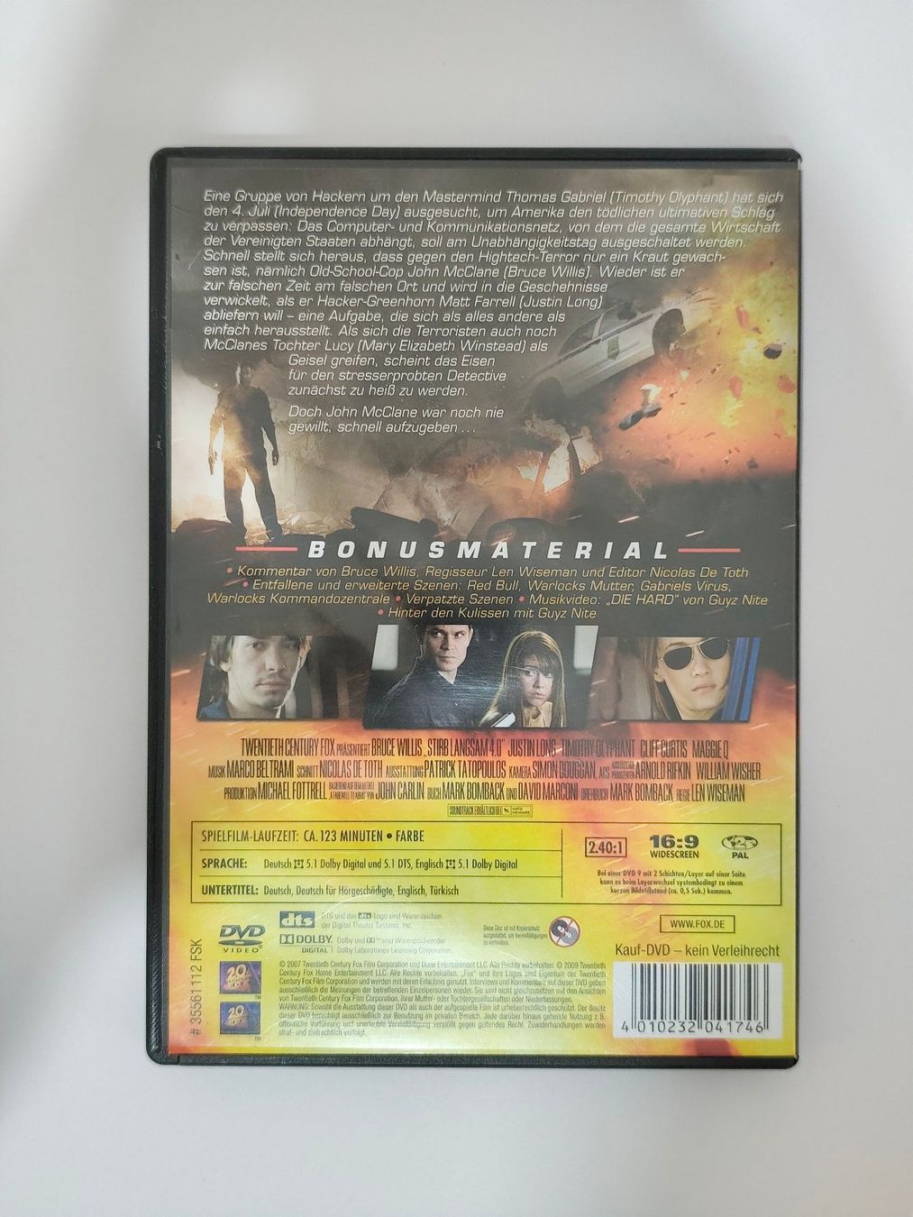 Alle DVDs: Stirb langsam 4.0 - DVD – Gebraucht aus Wil SG von anhe87 1