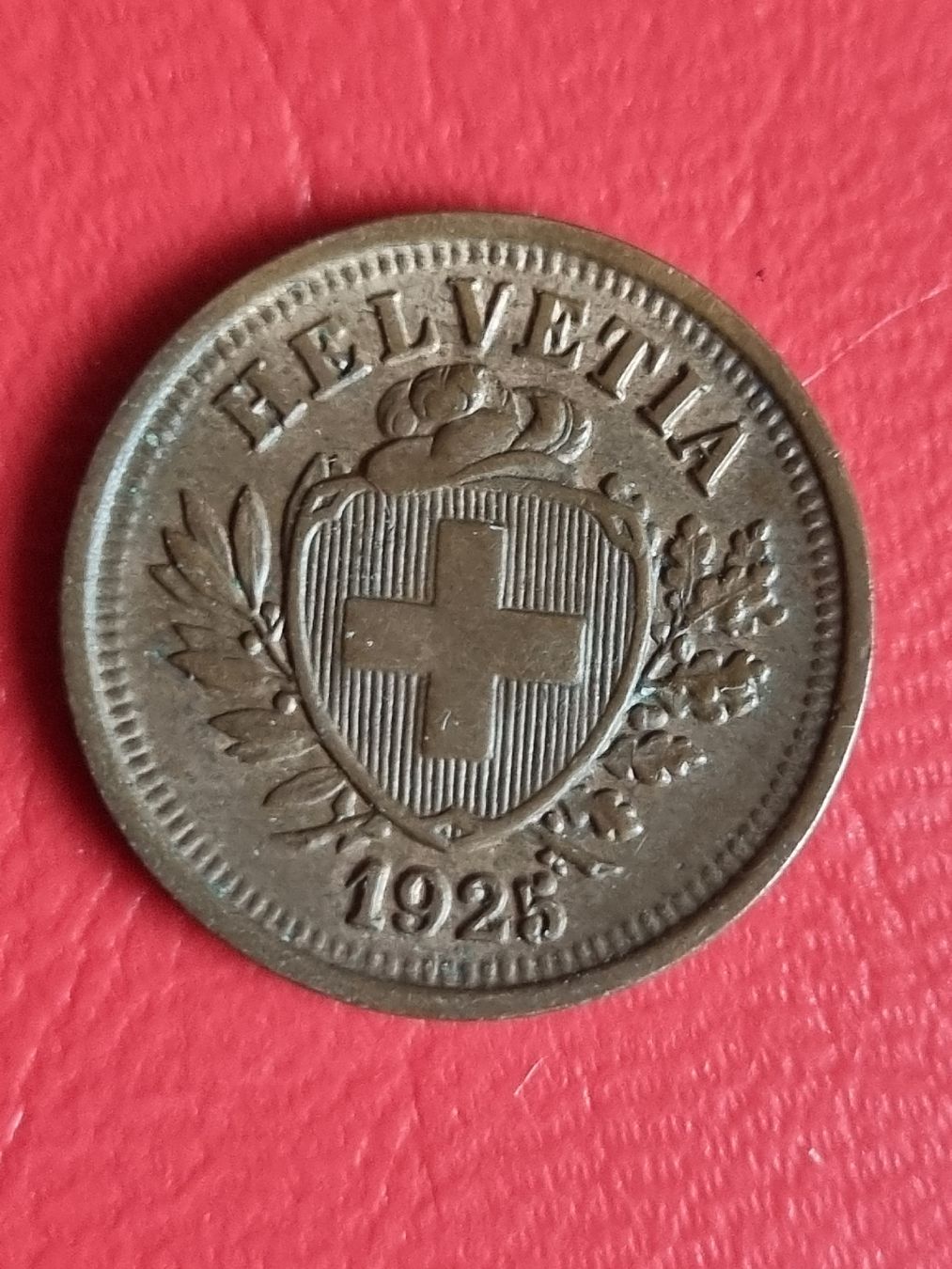 Tutti le monete: 1 RAPPEN JAHR 1925 - SCHWEIZ – Usato da Heimenschwand venduto da rog_p7h9