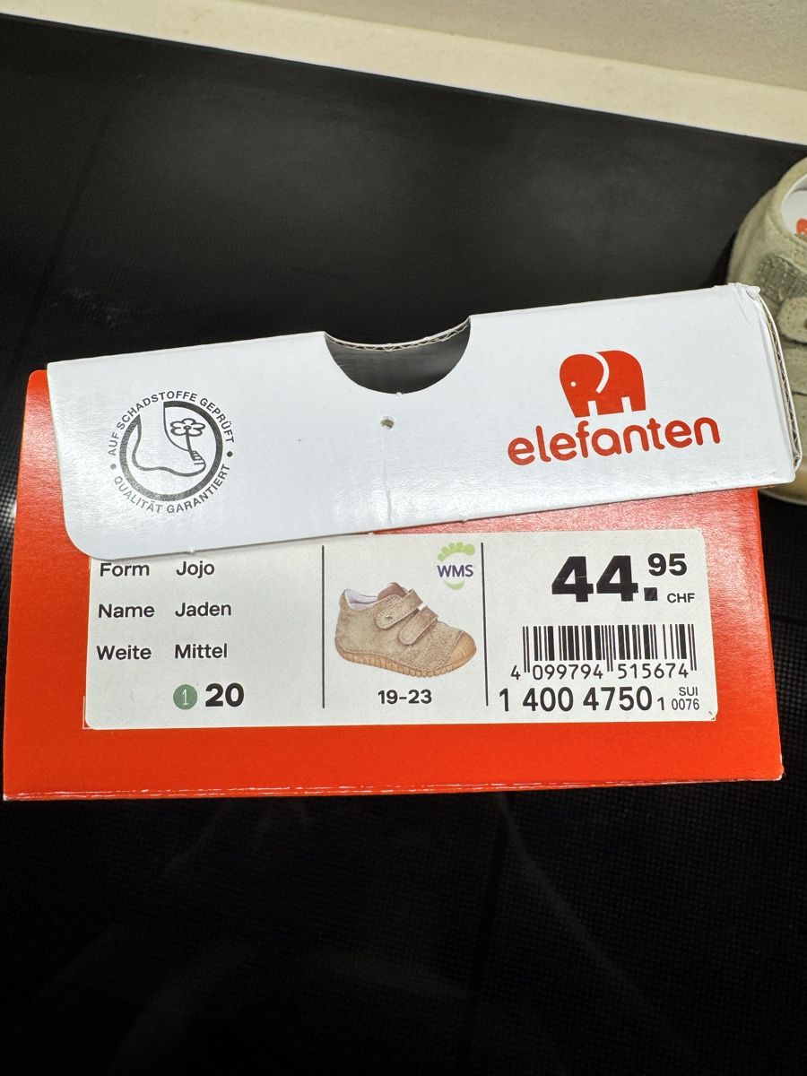 Elefanten Scarpe per ragazzi: Elefanten Schuhe Grösse 20 beige/grau – Usato da Boll venduto da Nici_Be 4