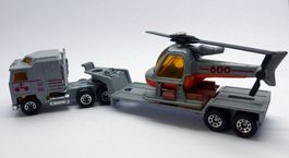 CY11 KENWORTH TRUCK HELICOPTER CONVOY MATCHBOX LESNEY 1981