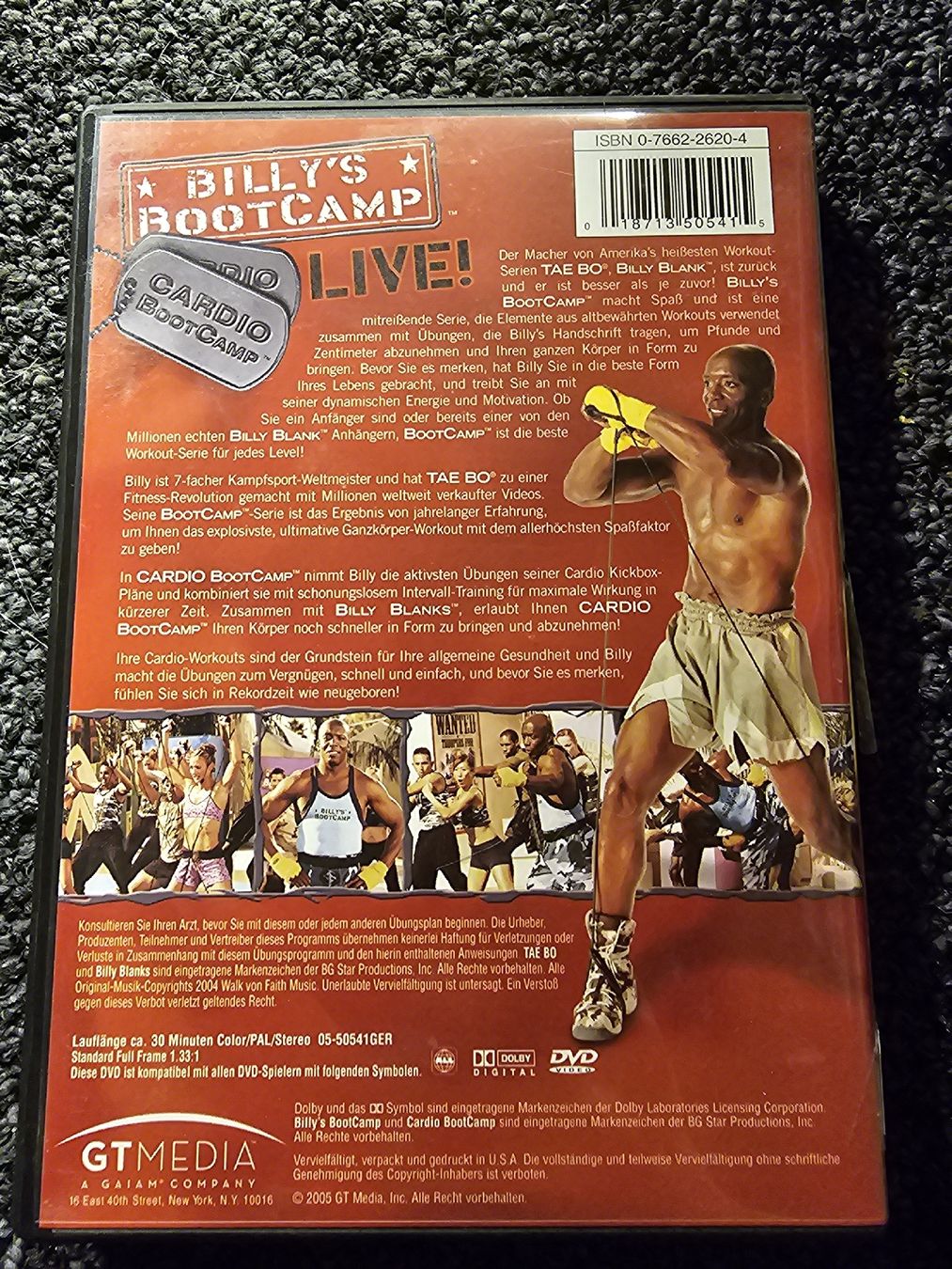 Tutti i DVDs: Billy Blanks - Cardio Boot Camp(18562) – Usato da Ruswil venduto da jan_bxl5 1