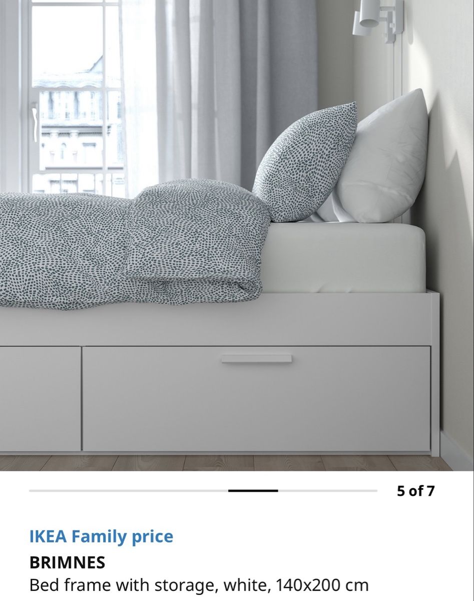 Letti: IKEA BRIMNES bett – Usato da Zürich venduto da naa_rz5g 2