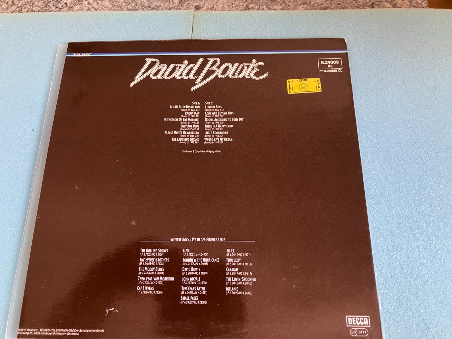 Dischi in vinile: David Bowie – Usato da Aarwangen venduto da Jukebox3 2