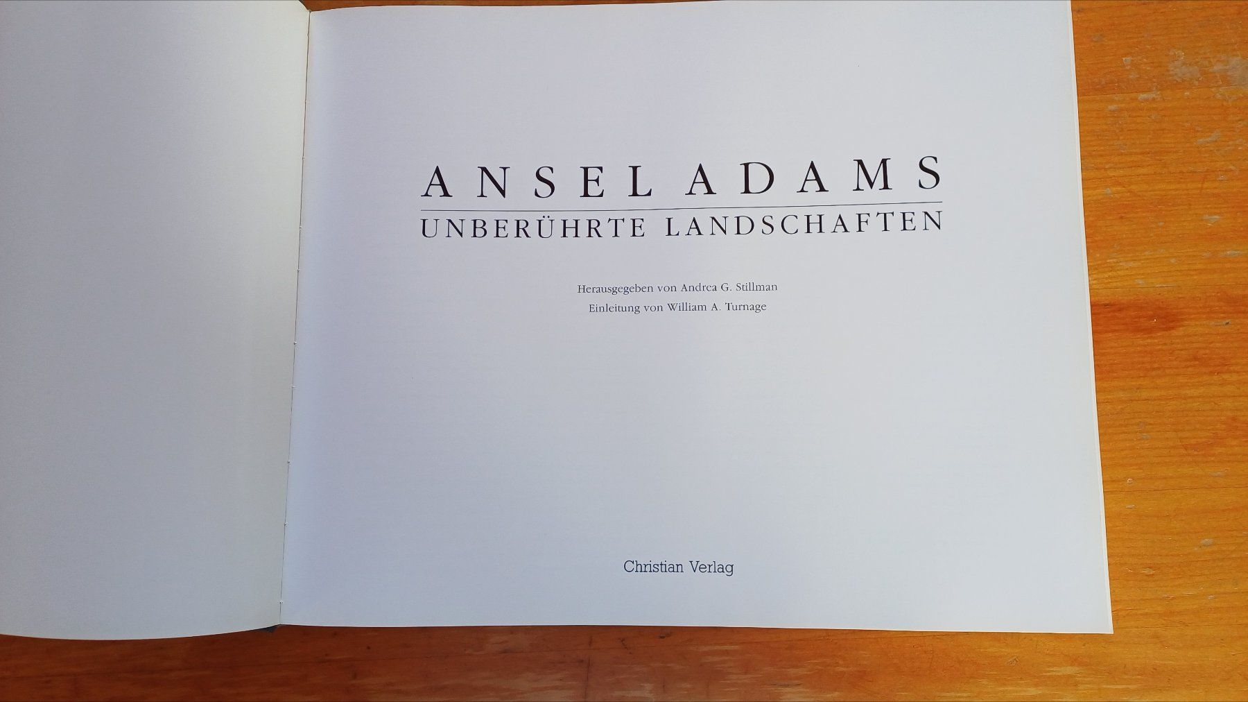 Libri: Ansel Adams: Unberührte Landschaften – Usato da Basel venduto da migam 1