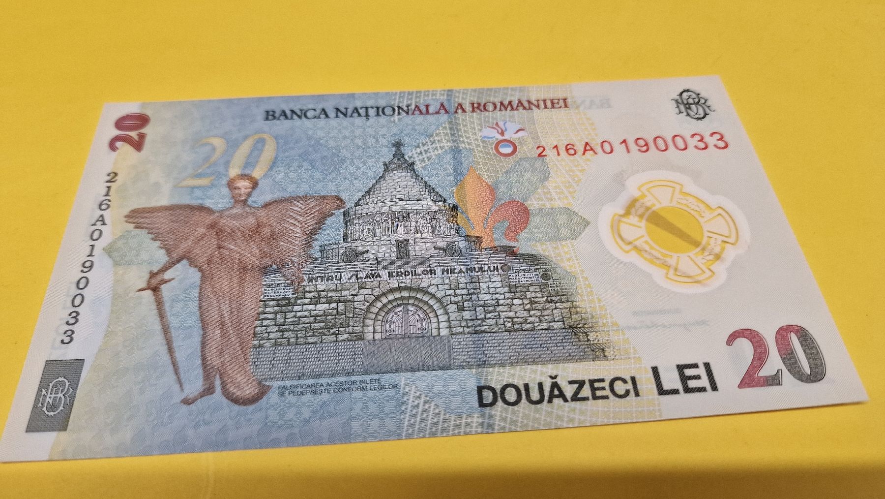 20 Lei Rumänien Banknote - Sammlerstück, 2021 (Neu und originalverpackt ...