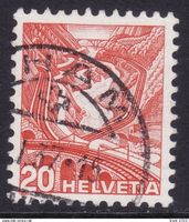 SBK-Nr. 205z (Val Leventina, geriffeltes Papier 1936-1938)