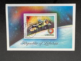 Liberia 1975, Apollo-Soyuz  gest.  (D942)