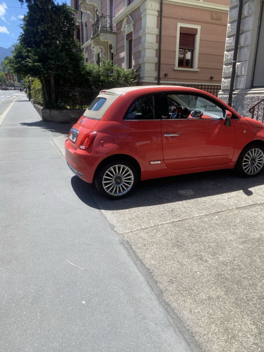 Fiat Autos: Fiat 500C Cabrio Rot/Beige – D'occasion à Luzern par ach_vb6r 3
