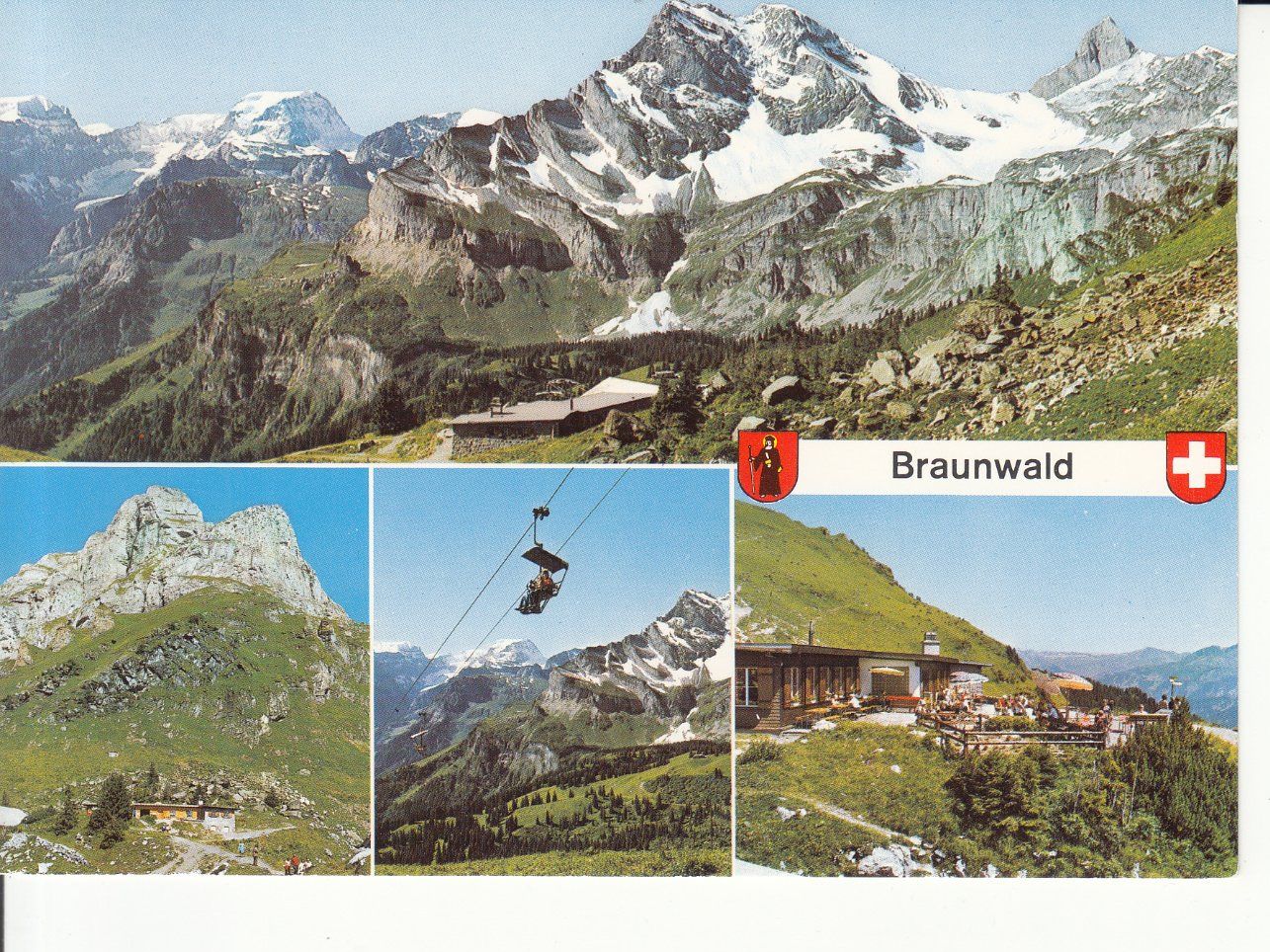 Cartoline postali: Braunwald ca. 1970 – Usato da Bürglen TG venduto da StampGraf
