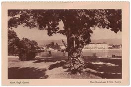 Genf, Englischer Garten, gelaufen 1933