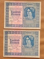 Oesterreich 1000 Krone 2.01.1922 UNGEFALTET (P78) - Lot 2 St