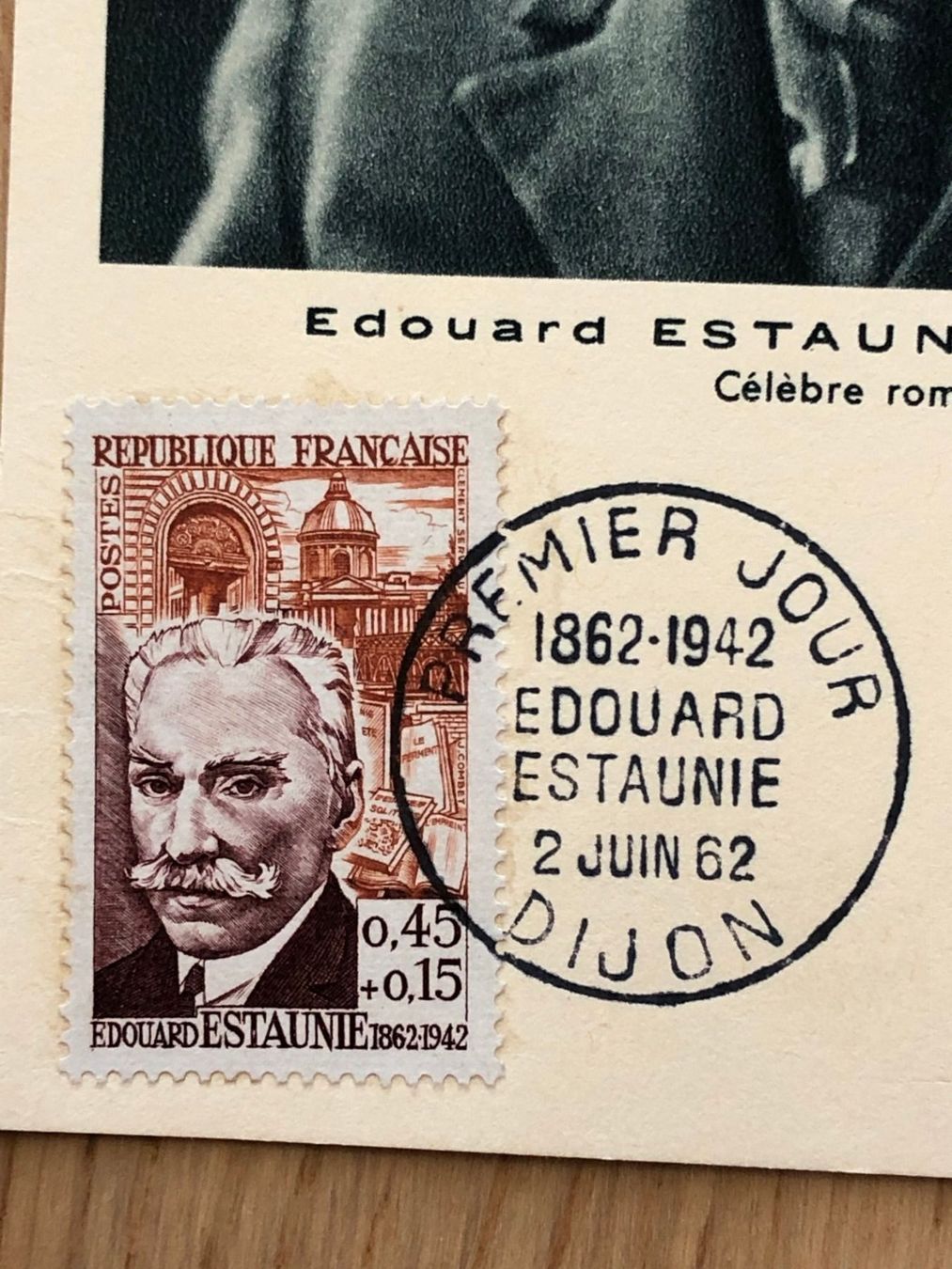 Cartes postales: Ansichtskarte von E. Estaunié, FDC 1962 – Neuf (Voir description) à Biel/Bienne par TomBaBi 1