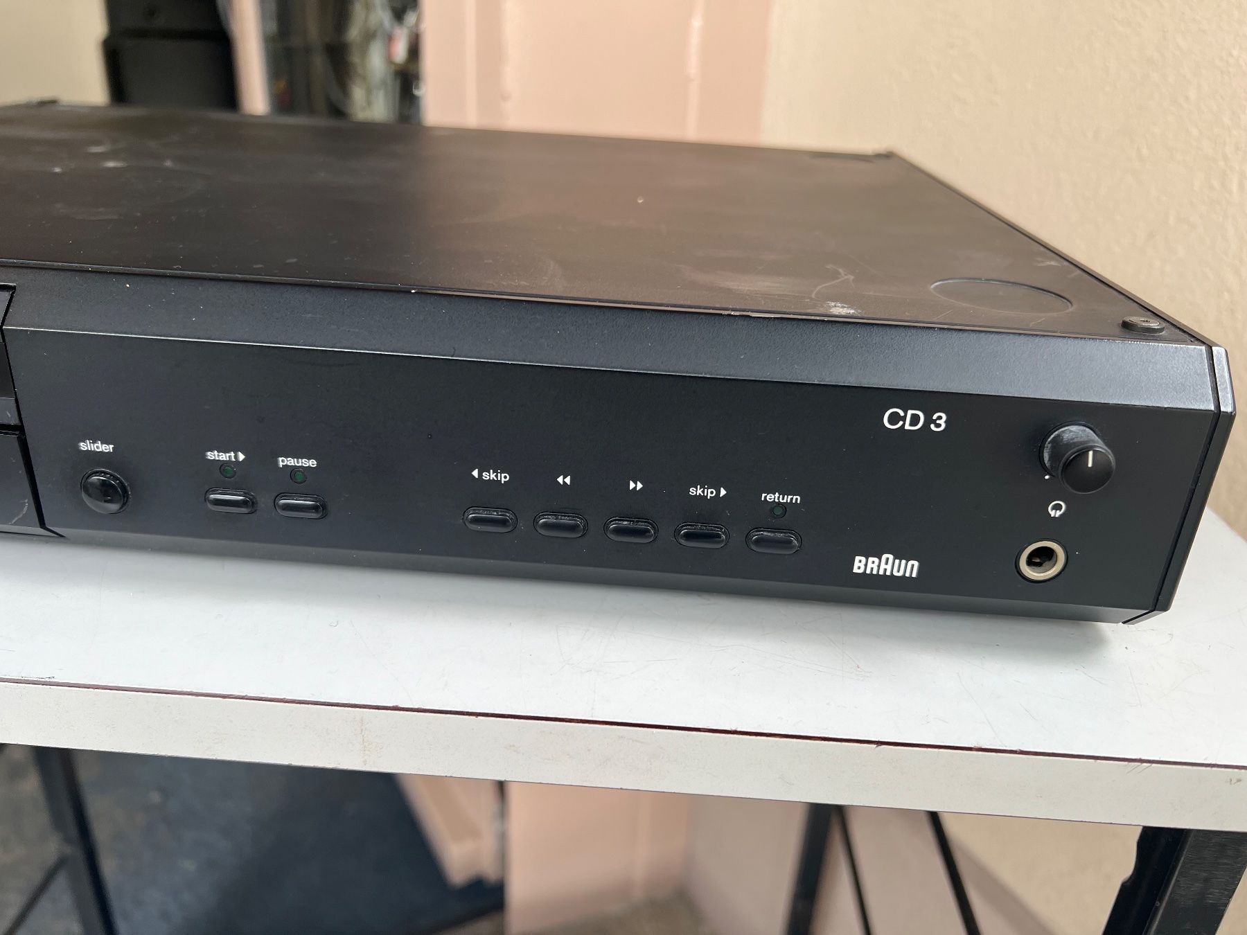 Braun Lettore multimediale & Streamer: Braun CD3 HiFi CD-Player, Vintage Gerät! – Usato da Gebenstorf venduto da Secondtronik 3