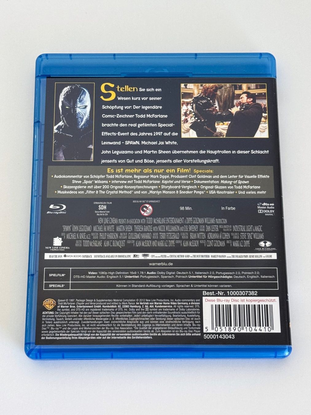 Alle DVDs: Spawn Director's Cut - Blu-ray - Bluray – Gebraucht aus Neuheim von vnetz 1