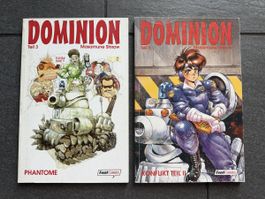 Dominion Teil 3 & 5 Manga Masamune Shirow